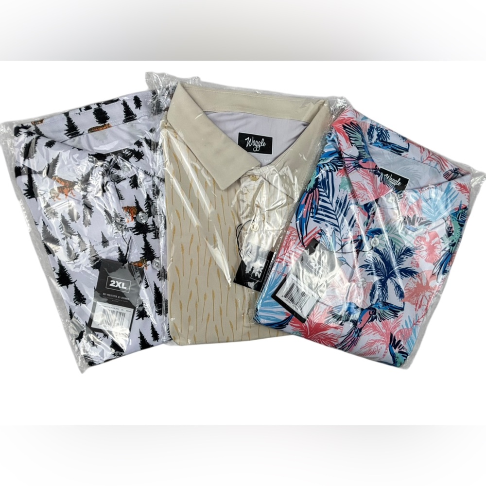 NWT | Waggle |‎ Golf Polos | XXL